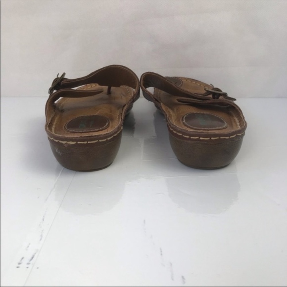 Montana Artisan Crafted leather thong sandals 8M - Picture 3 of 11